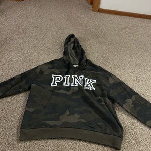 Victoria’s Secret PINK camo quarter zip